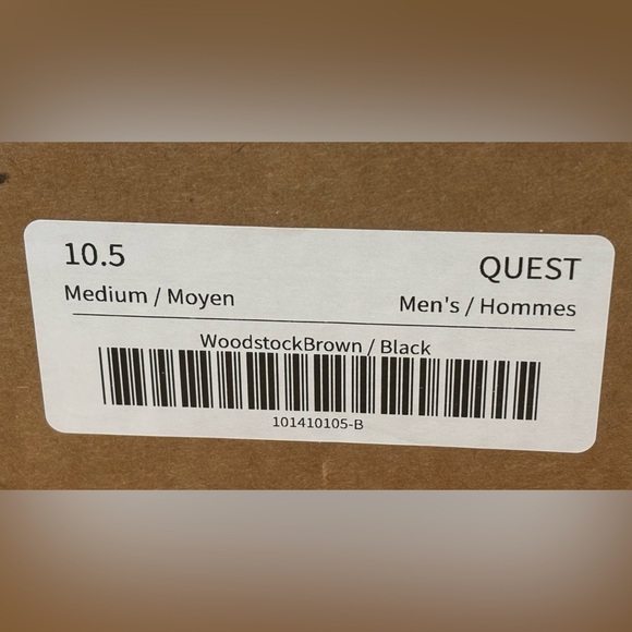 KURU Quest Boots Mens Size 10.5 Woodstock Brown Leather Ankle Hiking Comfort - Picture 13 of 13